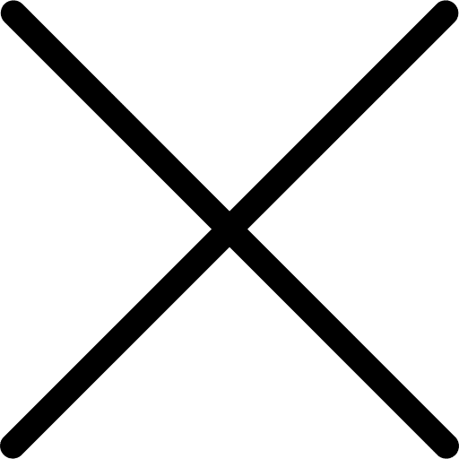 Close error prohibition cancel icon