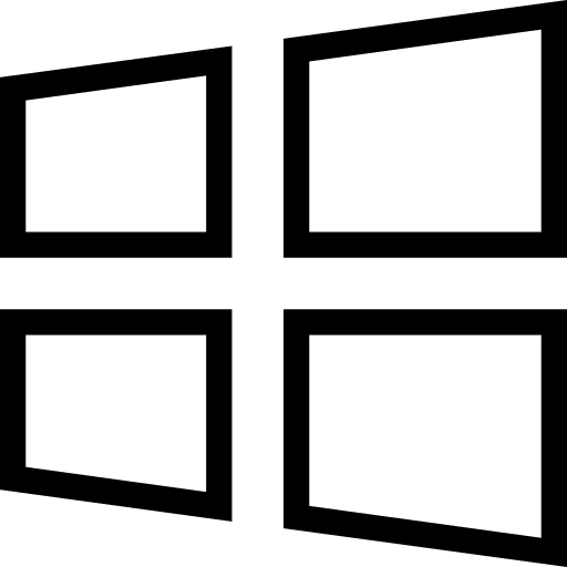 Windows operating system logotype windows icon