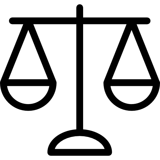 Balance miscellaneous comparison balanced icon