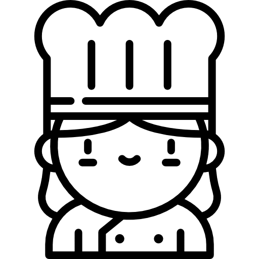 Baker people baker professions and jobs icon