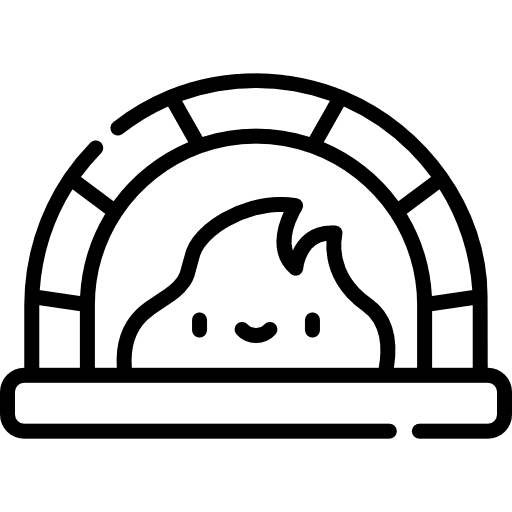 Oven bake oven cook icon