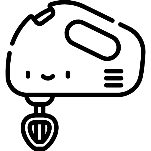 Mixer furniture and household mixer food and restaurant icon