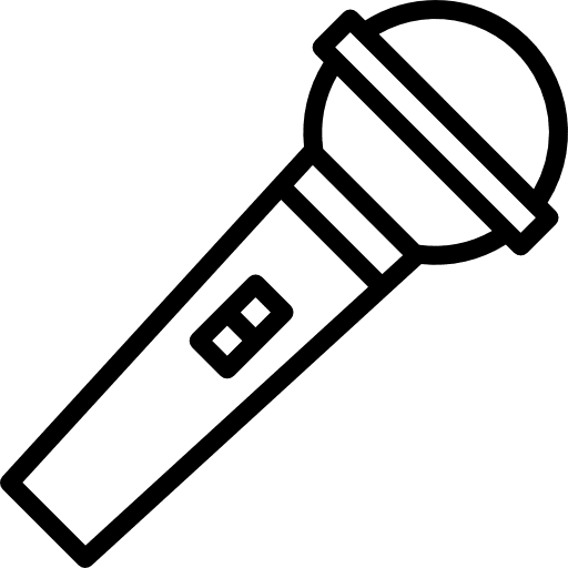 Microphone tool voice singer icon