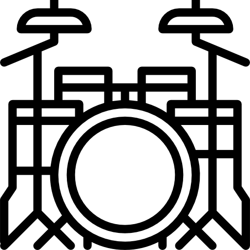 Drum percussion percussion instrument music and multimedia icon