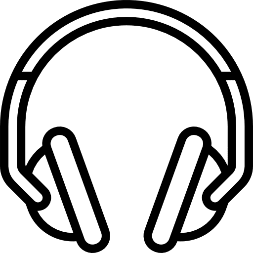 Headphones technology electronics headphones icon