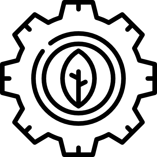 Settings ecology and environment energy ecology icon