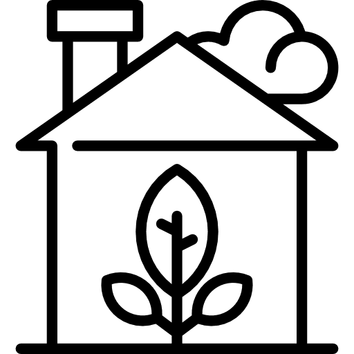 Greenhouse greenhouse farming and gardening plant icon