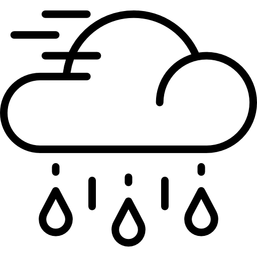 Rain weather rain rainy icon
