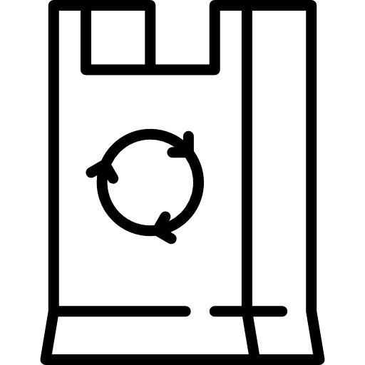 Recycle bag recycled commerce ecology and environment icon