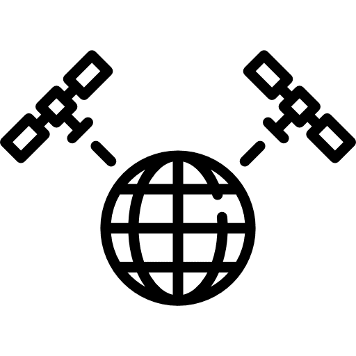 Satellites space satellites electronics icon