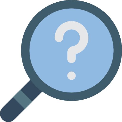Search detective inquiry curiosity icon