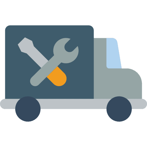 Delivery truck shipping and delivery cargo truck trucking icon