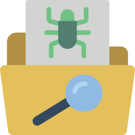 Folder ui office material storage icon