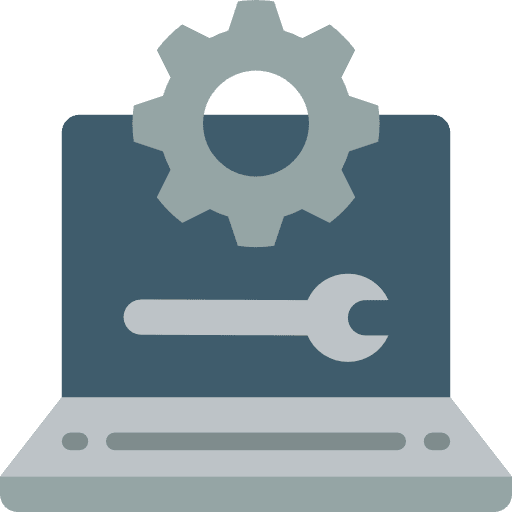 Laptop computing laptop settings icon