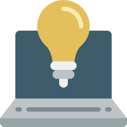 Laptop laptop electronics idea icon