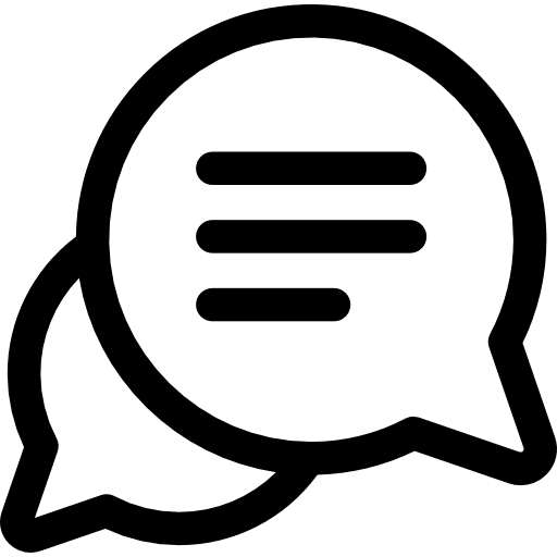 Conversation comment interface conversation icon