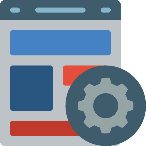 Website interface website browser icon