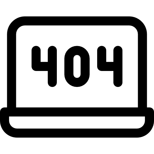 404 error internet computing browser icon