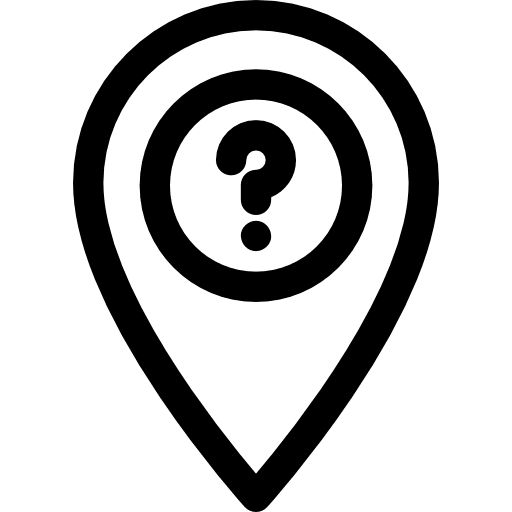 Location ask where map pointer icon