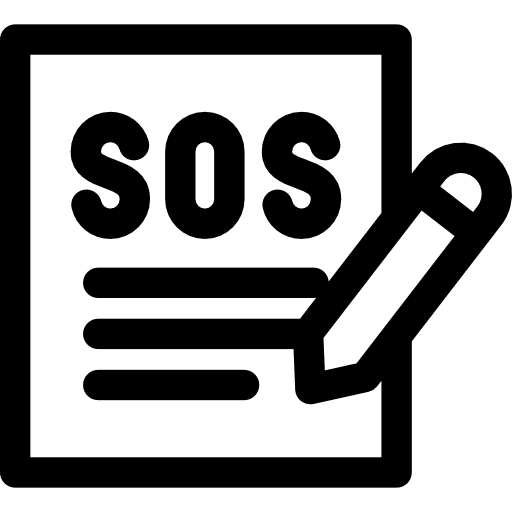 Support support pencil email icon