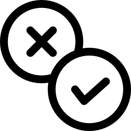 Rate signs signaling shapes icon