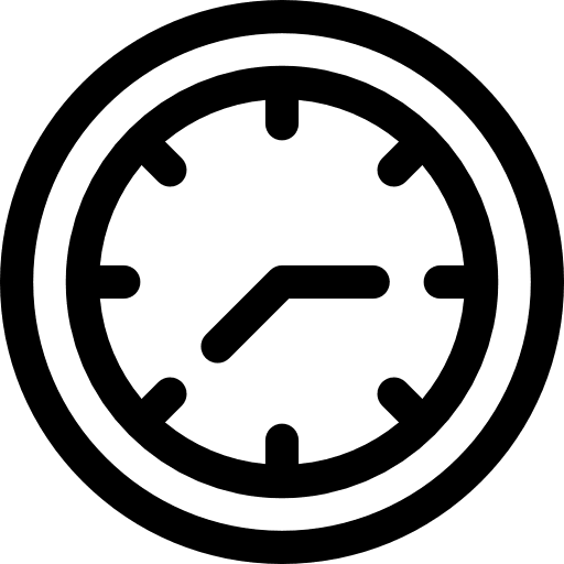 Clock tools and utensils tool ui icon