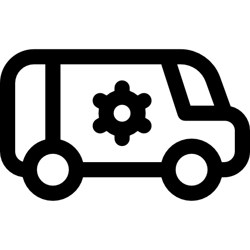 Van van options transportation icon