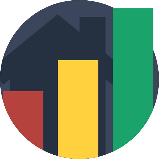 Analytics chart bars chart business icon