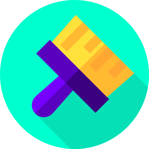 Hair comb hair combs curled icon