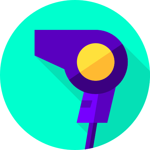 Hairdryer beauty hair fen icon