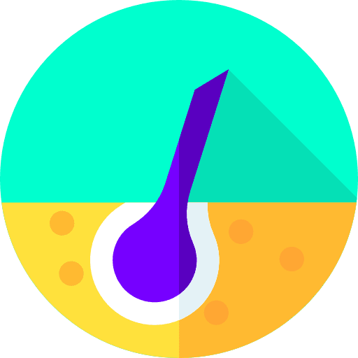 Epidermis hair hair salon beauty icon