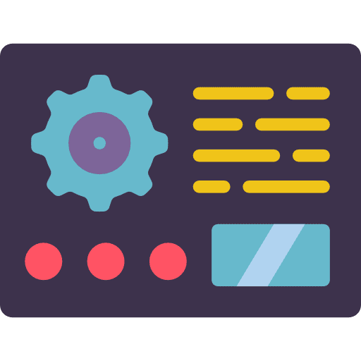 Machine home plan house sketch art and design icon