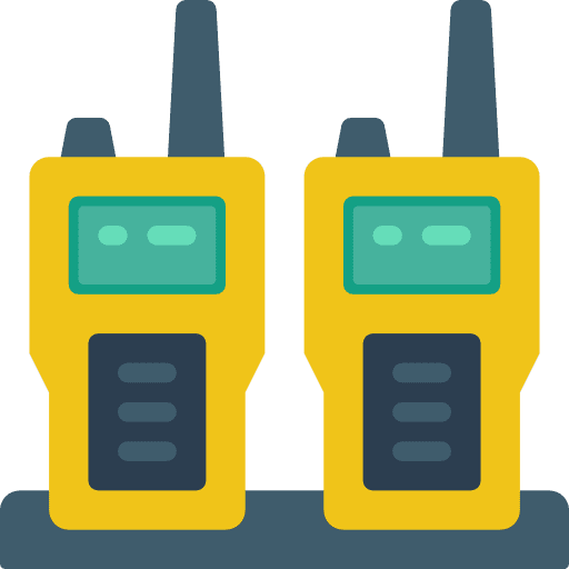 Walkie talkie communication communications walkie talkies icon
