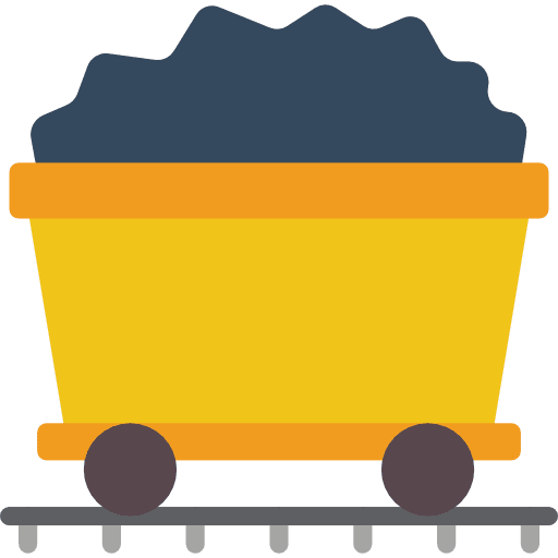 Coal industry cook cooking icon