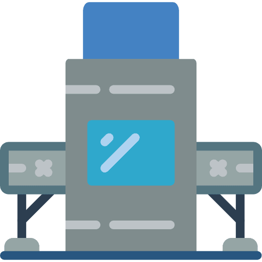 Conveyor industrial conveyor technology icon