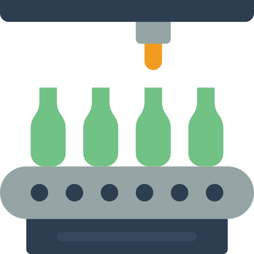 Conveyor logistics machine conveyor icon