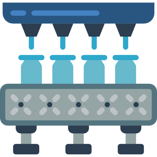 Conveyor machine conveyor technology icon