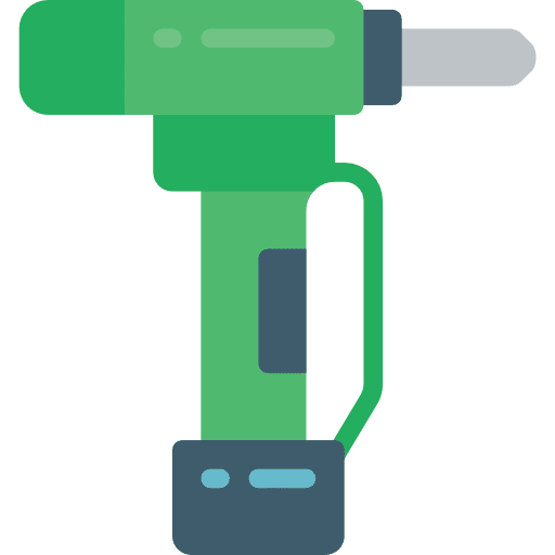 Drill industry tools and utensils construction and tools icon