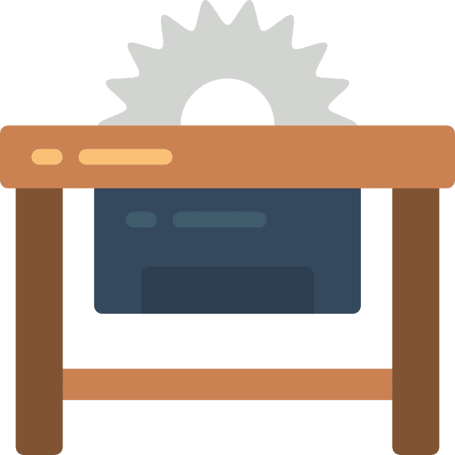 Saw saw industry carpentry icon