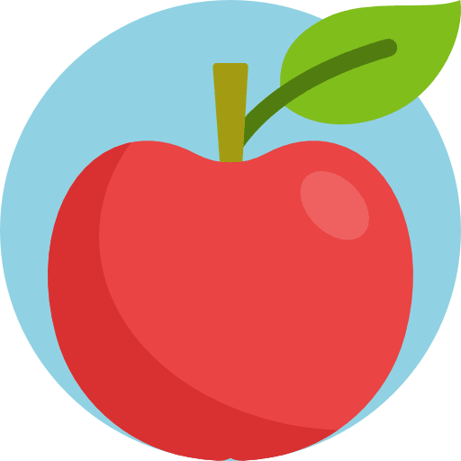 Apple diet vegetarian apple icon
