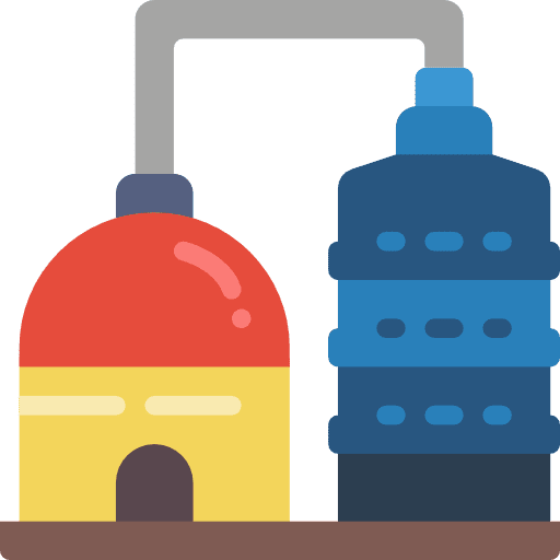 Silo buildings real estate silo icon