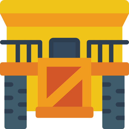 Truck shipping and delivery cargo truck vehicle icon