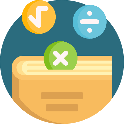 Knowledge reading study book icon