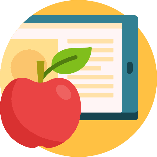 Study study monitor food and restaurant icon