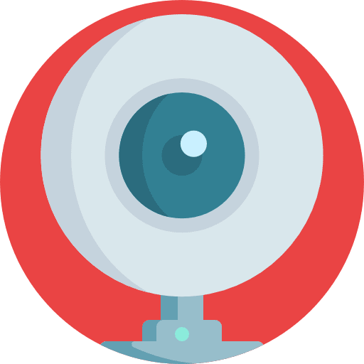 Web camera camera electronics communications icon