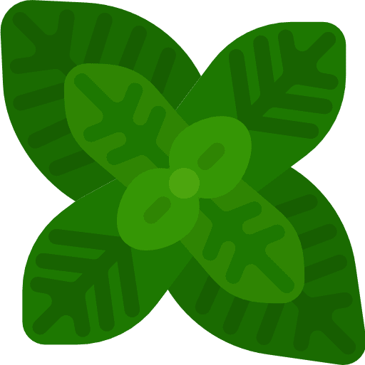 Peppermint balm perfume plant icon