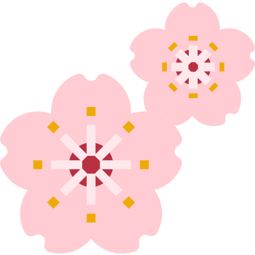 Sakura perfume farming and gardening asian icon