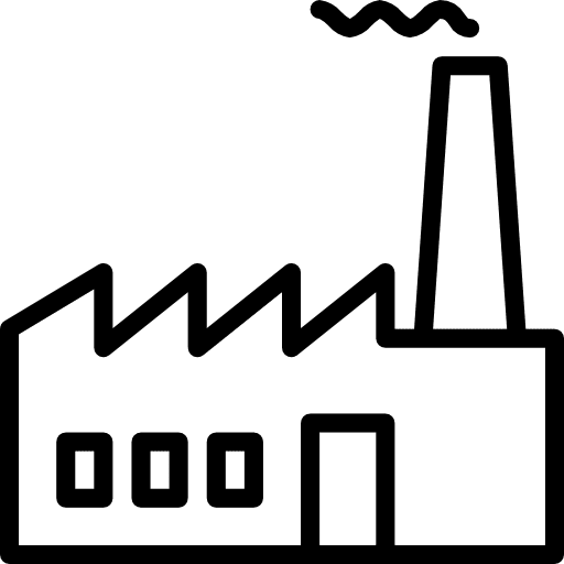 Factory antenna center office icon