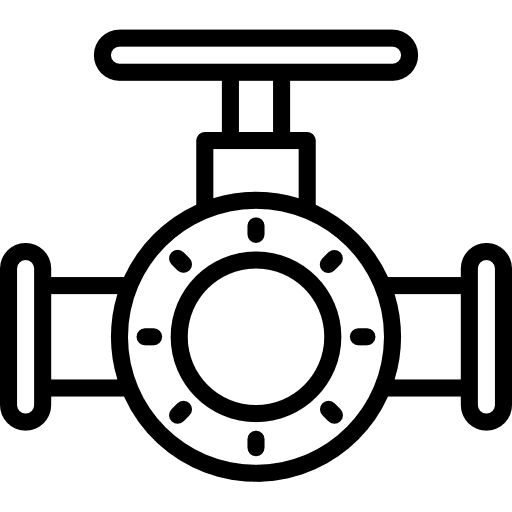 Valve industry buildings dippel oil icon