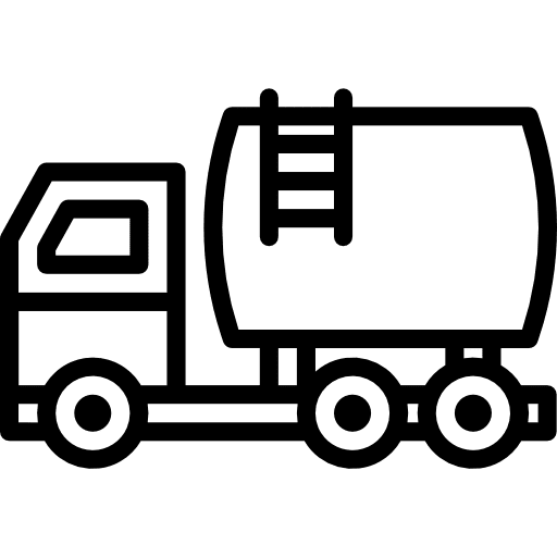 Fuel truck oil diesel fuel truck icon